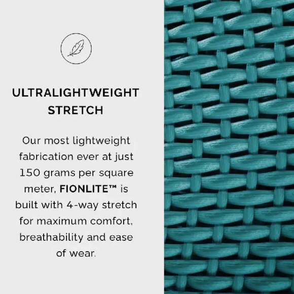 Figs Tops Figs Caribbean Blue Fionlite Rafaela Oversized Scrub Top